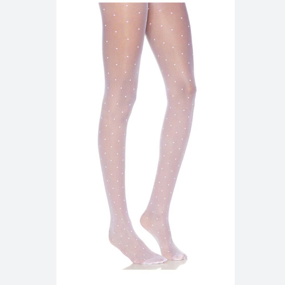 FALKE Dot Tight in White small